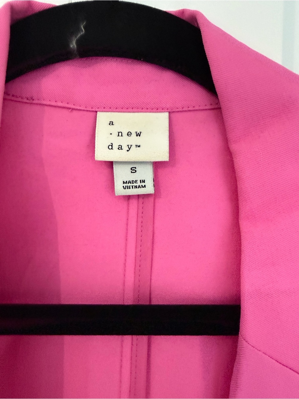 a new day Bright Pink Women's Blazer Jacket